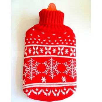 Termofor Termofor gumový ve svetru Vločka - 2l