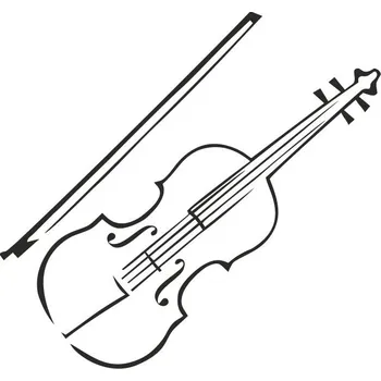 Obraz HOUSLE pískování obrázku