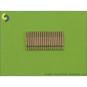 Plastikový model Master 1/350 Vickers .50 cal machine gun barrels (20 pcs)