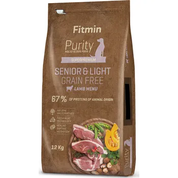 Krmivo pro psa Fitmin dog Purity GF Senior & Light Lamb