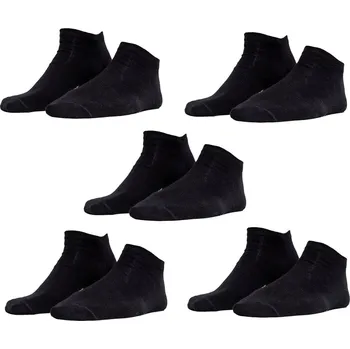 Pánské ponožky ponožky (set 5 párů) URBAN CLASSICS - Logo No Show - 39-42