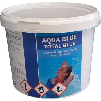 Bazénová chemie CHEM Application s.r.o. Aqua Blue Total Blue 3 kg