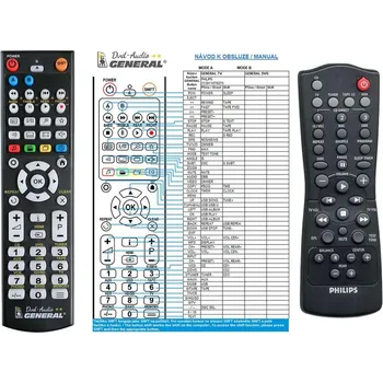 Dálkový ovladač General PHILIPS RT482221910685 - náhradní dálkový ovladač