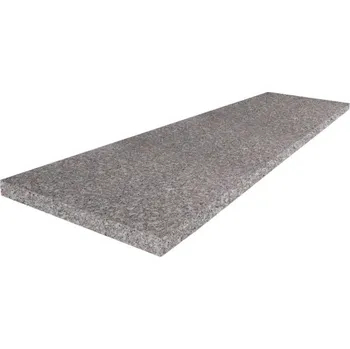 Nášlap na schod Žulová stupnice G664 Royal Brown opalovaná 150x33x3 cm