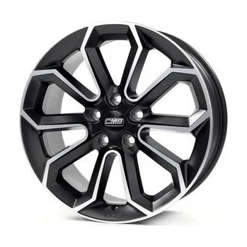 Auto-moto Alu kola CMS C20 DMB - černé - leštěné čelo 7,5x17" 5x114 ET35 67,2