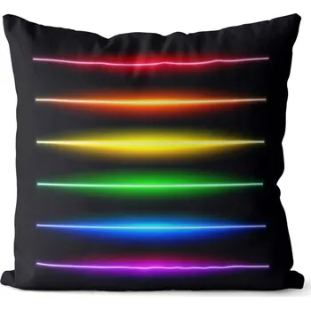 Dekorativní polštářek Polštář LGBT Modern (Velikost: 40 x 40 cm)