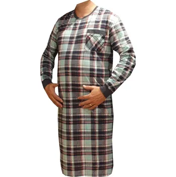 Pánská noční košile xcena Noční košile dl. rukáv Velikost: XXXXXL