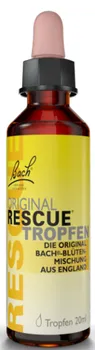Přírodní produkt Bachovy esence Rescue Remedy kapky s obsahem alkoholu