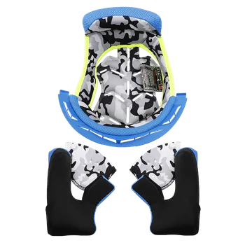 Motocyklové brýle LS2 LINER MX437 EVO BLUE 3XL