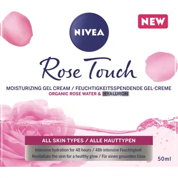 Nivea Rose Touch Moisturizing Gel-Cream…