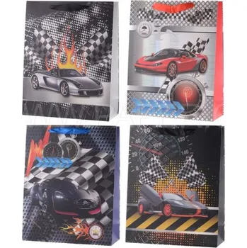 Dárková taška Dárková taška Auta 18x24x8,5cm