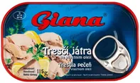 Giana Tresčí játra v oleji 115 g