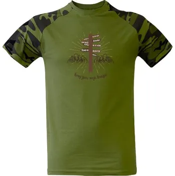 Pánské tričko Tričko s potiskem Hory jsou moje terapie pánské