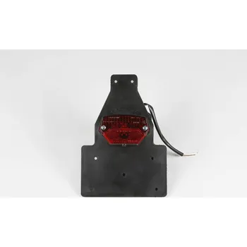 UFO držák SPZ se světlem univerzální, barva černá