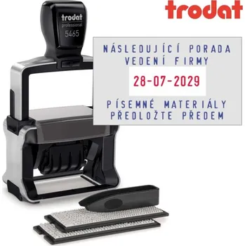Sestavovací razítko Trodat 5465, datum + 4 řádky textu