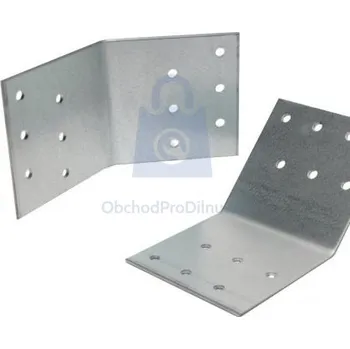 Tesařské kování Úhelník spojovací rovnoramenný 135°, žárově zinkovaný 70 x 70/70, balení 1 ks