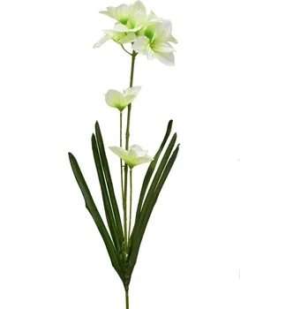 umělá květina Umělá lilie 73 cm, světle žlutá (121936 001 K03603 lilie sv.žlutá)