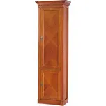 Skříň úzká spodní dvířka, horní dvířka s výplní 02x003, třešeň francouzská