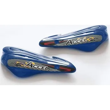 Motocyklový chránič ACCEL náhradní plastové kryty rukojetí HGS 10,11,12 barva modrá