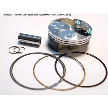 Píst motoru WOSSNER píst HONDA CRF 250R 16-17 (76,78mm) (14.00:1 OEM=13.80:1)
