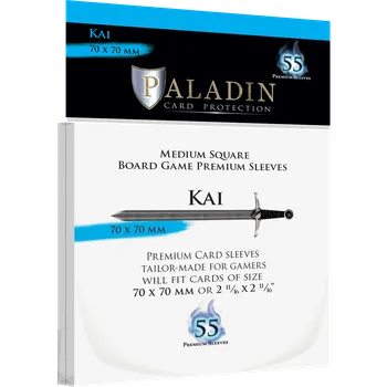 Příslušenství k deskovým hrám Board&Dice Obaly na karty Paladin: Kai (70x70mm) 55 ks