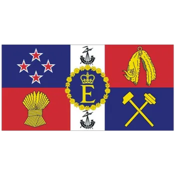 Vlajka Královská standarta Nového Zélandu 44436