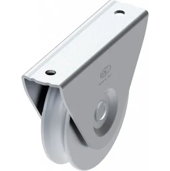 Příslušenství pro plot FAC Pojezdové kolečko s vnější podpěrou k přišroubování, kruhový profil 16 mm VA1307.075