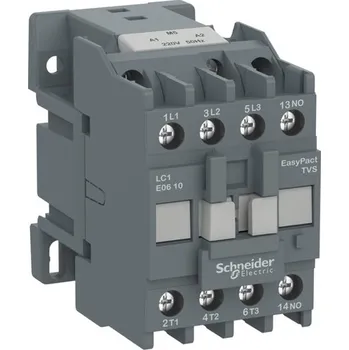 Stykač LC1E0601M7 Stykač TVS 3P 400V 2.2KW 220V 50/60HZ, Schneider electric