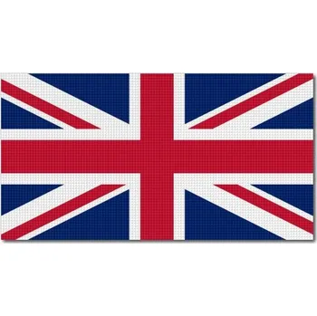 Vlajka Pelisport Vlajka Velké Británie tištěná 6 x 3 cm