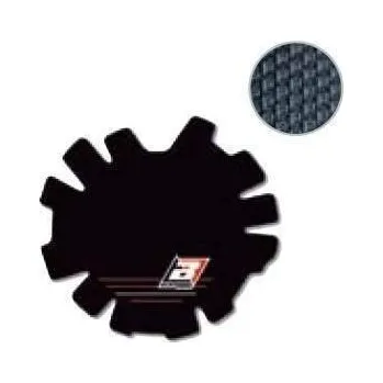 Samolepicí dekorace na vozidlo BLACKBIRD ochranná nálepka na kryt spojky BETA RR350/390/430/480 4T (nárazuvzdorná - tvrdá)