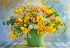 Puzzle Castorland Jarní květiny v zelené váze 1000 dílků