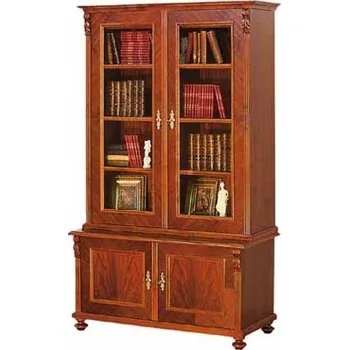 Knihovna Knihovna s rovnými dveřmi, koňak