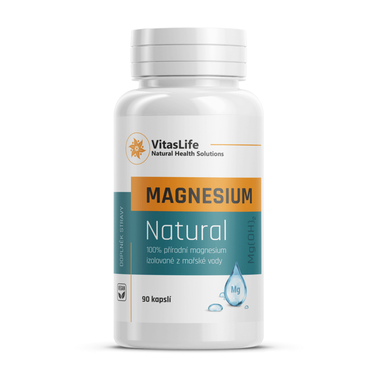 Vitaslife Magnesium Natural 90 Kapslí Od 590 Kč Zbozi Cz