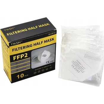 Respirátor FFP2 - balení 10 ks bílá