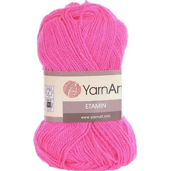 Galanterie YarnArt Příze Etamin 437 - růžová