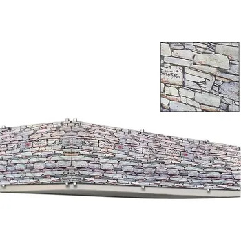 balkonová zástěna DBA Kryt balkónu imitace kámen 5 x 0,9 m