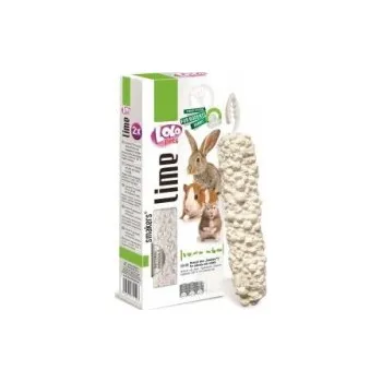 Krmivo pro hlodavce LOLO SMAKERS přírodní vápenná tyčinka pro hlodavce a králíky