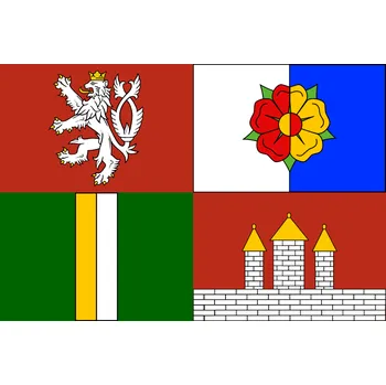 Vlajka Jihočeský kraj vlajka 43986