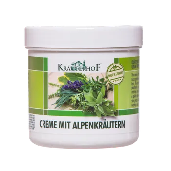 Péče o nohy Serafin byliny Kräuterhof Krém s alpskými bylinkami na nohy 250 ml