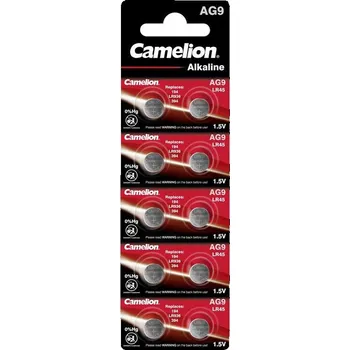 Článková baterie Camelion LR45 AG9 alkaline 1,5V 10ks