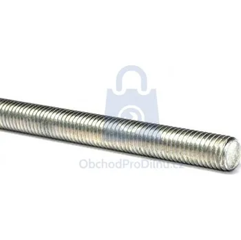 Závitová tyč Tyč závitová DIN 975, pevnost 4.8, jemný závit, pozinkovaná M10 x 1 délka = 1 m, balení 1 ks