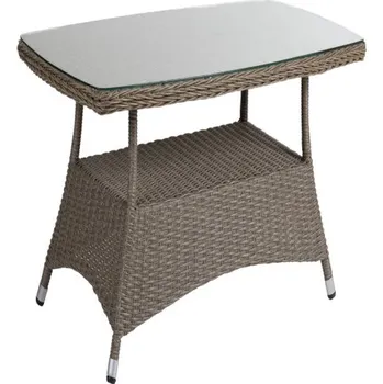 Zahradní sestava Brafab Rohová sedačka HORNBROOK - stolík 90x90