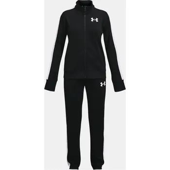 Dívčí souprava Under Armour EM Knit Track Suit 1363380-002 Černá YLG