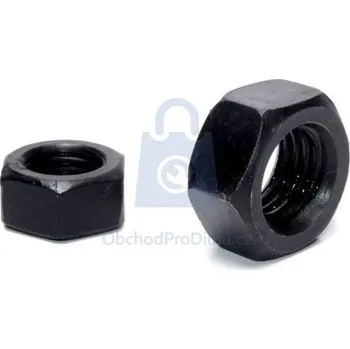 Matice Matice šestihranná, DIN 934, pevnost 12, bez úpravy M10, balení 250 ks