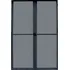 Příslušenství pro zahradní stavbu Canopia by Palram	704949 dveře s moskytiérou pro Torino 3 x 4,25 antracit