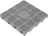 ArtPlast Combi Drain 40 x 40 x 4,8 cm, šedá