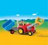 Stavebnice Playmobil Playmobil 6964 Traktor s přívěsem
