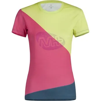 Dámské tričko Montura dámské tričko M+ Block, růžová, XL