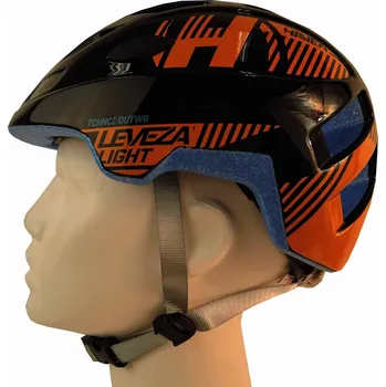Cyklistická přilba Haven Dětská přilba Haven LEVEZA Light black/orange S/M(52-56cm)