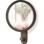 Zrcadlo s háčkem Hub Black Walnut